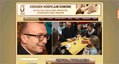 Desktop Screenshot of hospicjum-domowe.waw.pl