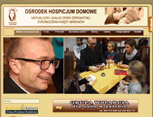 Tablet Screenshot of hospicjum-domowe.waw.pl